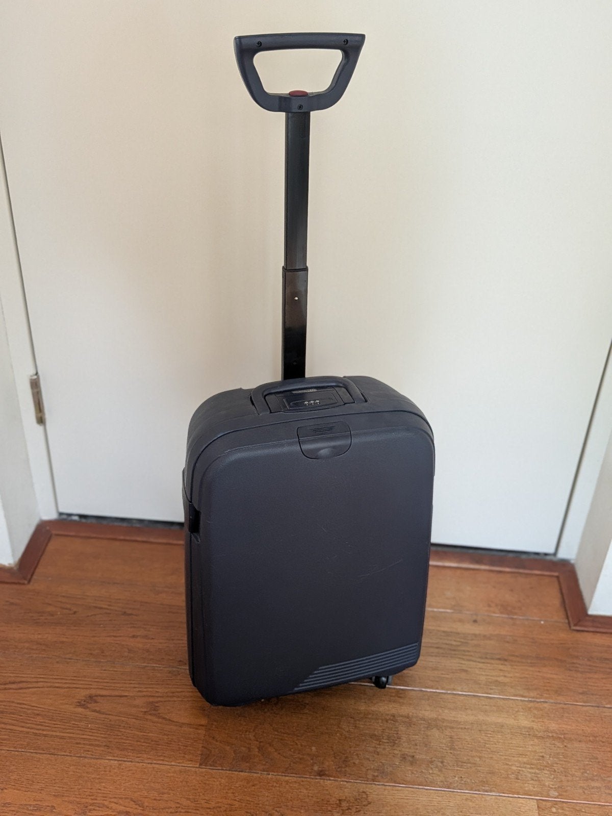 Oakman Cabin Koffer 4 Wieltjes - Z.G.A.N. Handbagage, Ophalen, Zwart, Minder dan 20 cm, Zo goed als nieuw