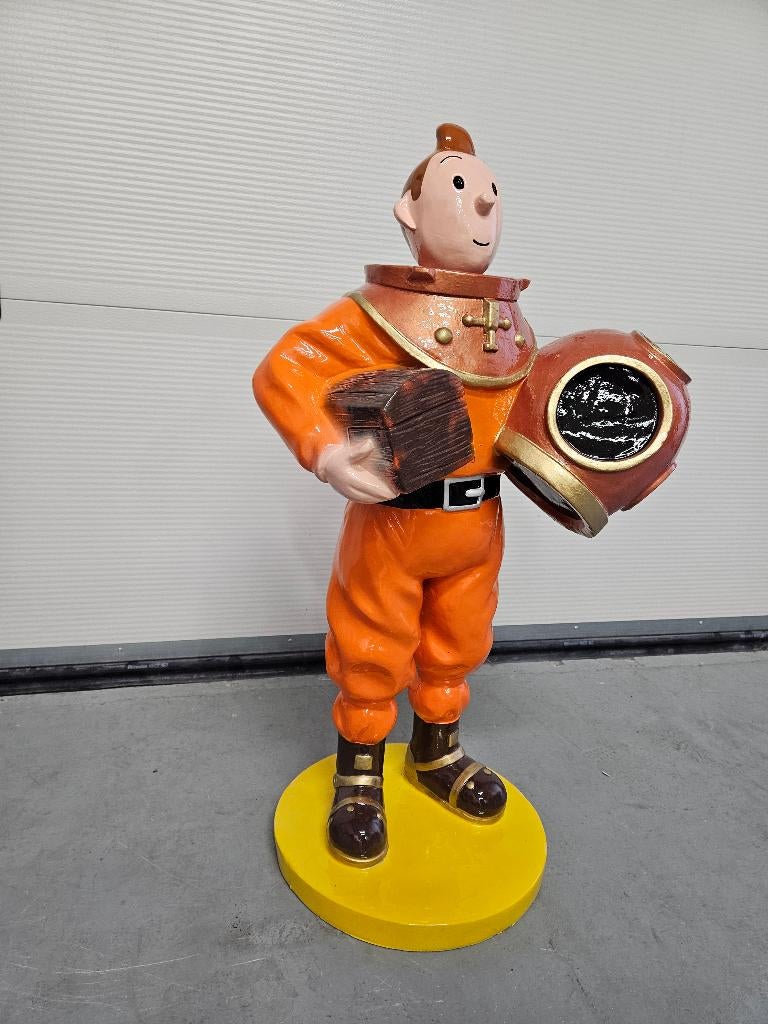 Kuifje Beeld 80 CM, Verzamelen, Beelden en Beeldjes, Ophalen of Verzenden, Nieuw, Mens