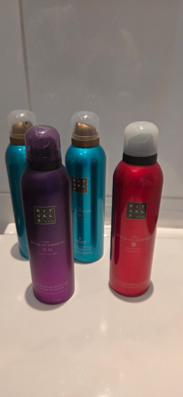 rituals showerfoam/bodylotion, Ophalen of Verzenden, Nieuw, Bad & Douche