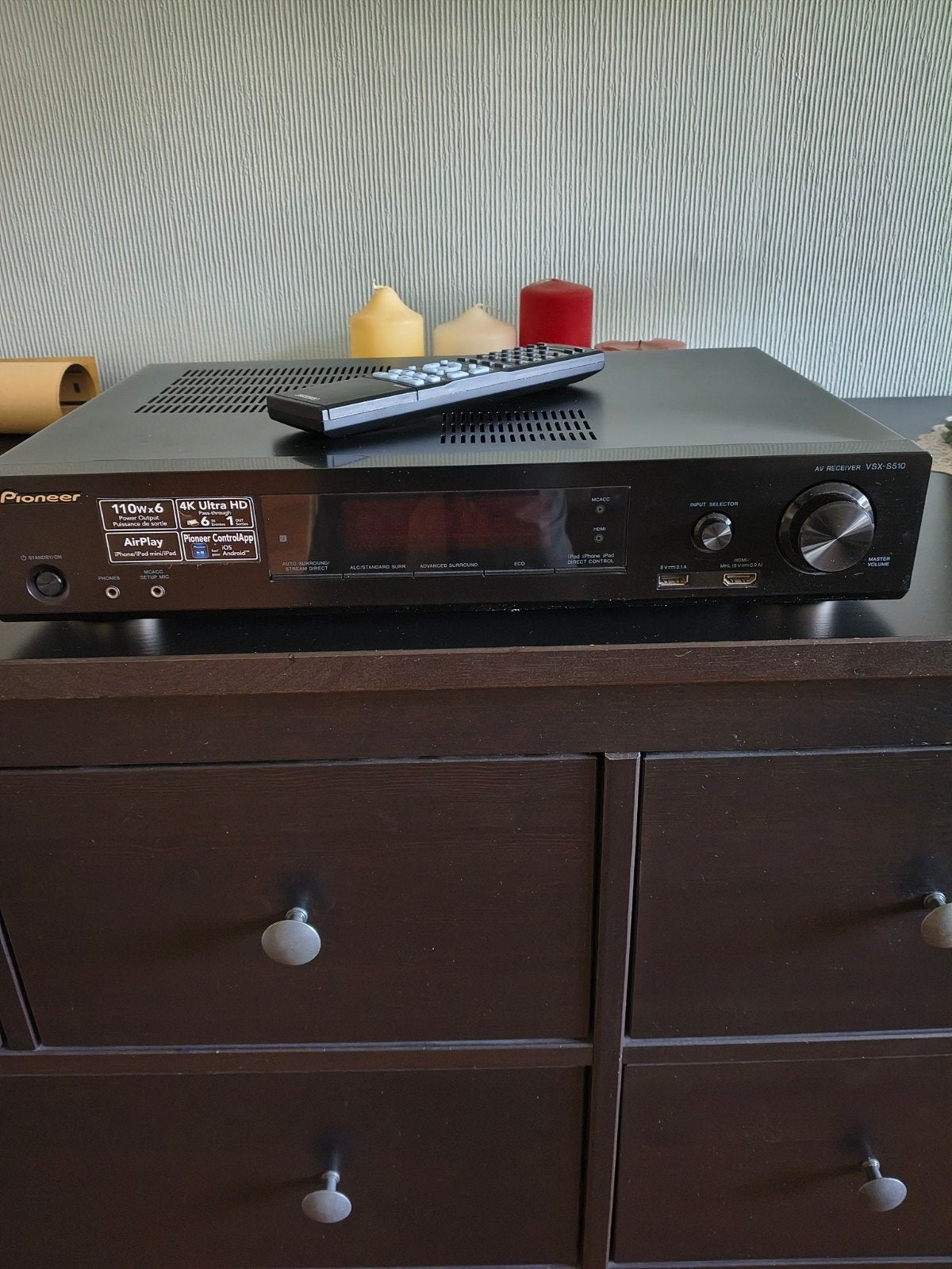 Pioneer vsx S 510, Ophalen, Gebruikt, Pioneer