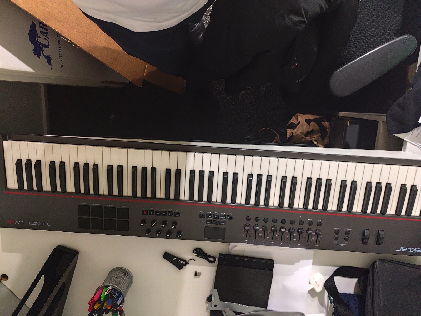 Nektar Impact LX88+ MIDI Keyboard Controller, Ophalen of Verzenden