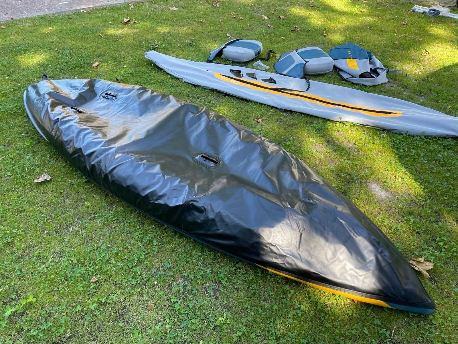 Itiwit opblaasbare kano - Perfect voor avontuur op het water, Watersport en Boten, Kajaks, Ophalen, Opblaasbaar, Zo goed als nieuw