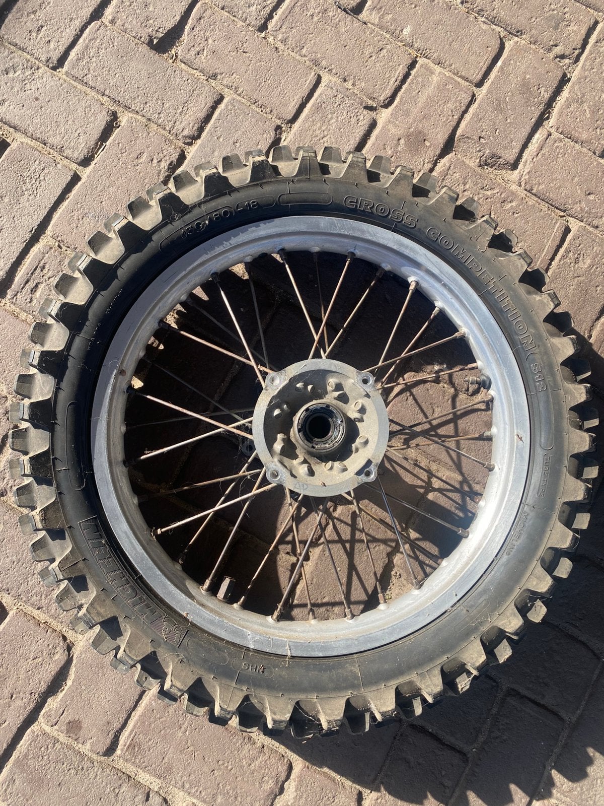 Honda cr achterwiel 18 inch en 21inch voorwiel, Ophalen of Verzenden