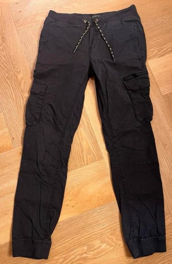 Skate Nation donkerblauwe cargobroek - Maat S, Kleding | Heren, Ophalen of Verzenden, Zo goed als nieuw, Maat 46 (S) of kleiner