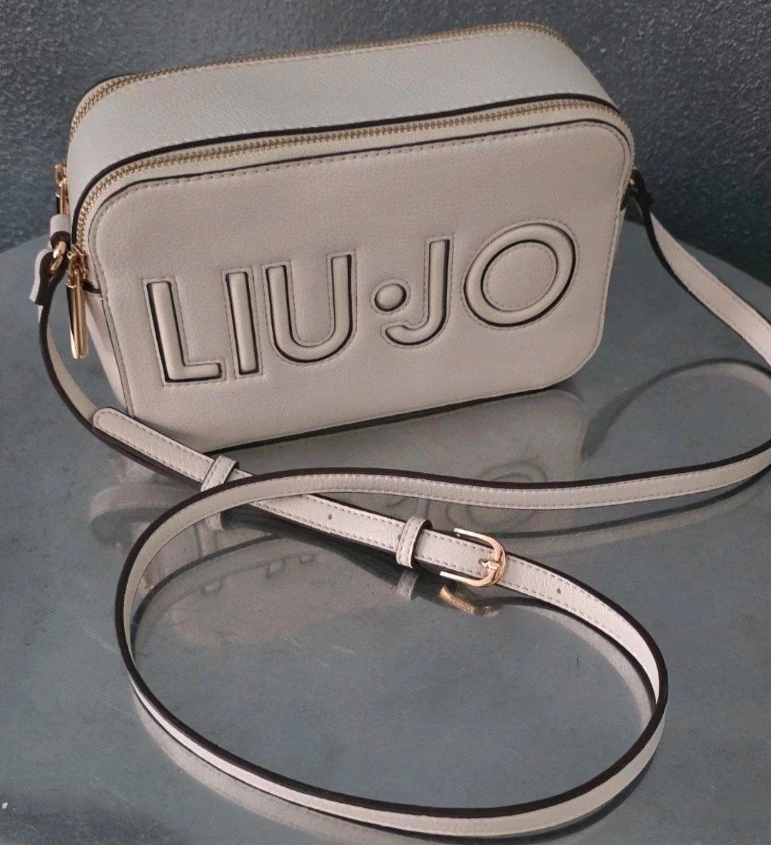 Liu Jo schoudertas "case" model Nieuw!, Overige merken, Beige, Nieuw, Ophalen of Verzenden
