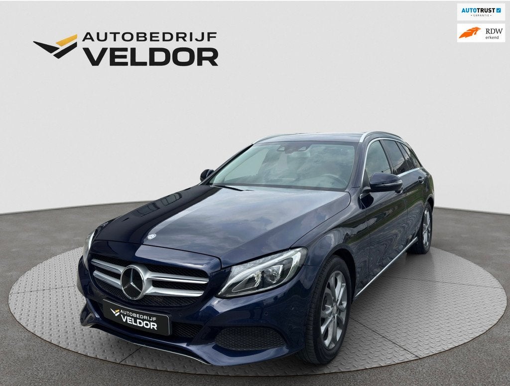 Mercedes-Benz C-klasse C180 Prestige Sfeer/Camera/Navi/LED/S, Auto's, Mercedes-Benz, Automaat, Achterwielaandrijving, Gebruikt