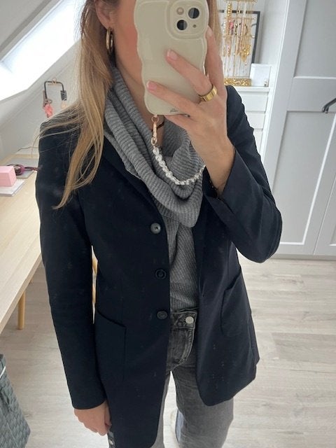 Purdey blazer travel stof marine langer model, Kleding | Dames, Jasjes, Kostuums en Pakken, Blauw, Ophalen of Verzenden, Zo goed als nieuw