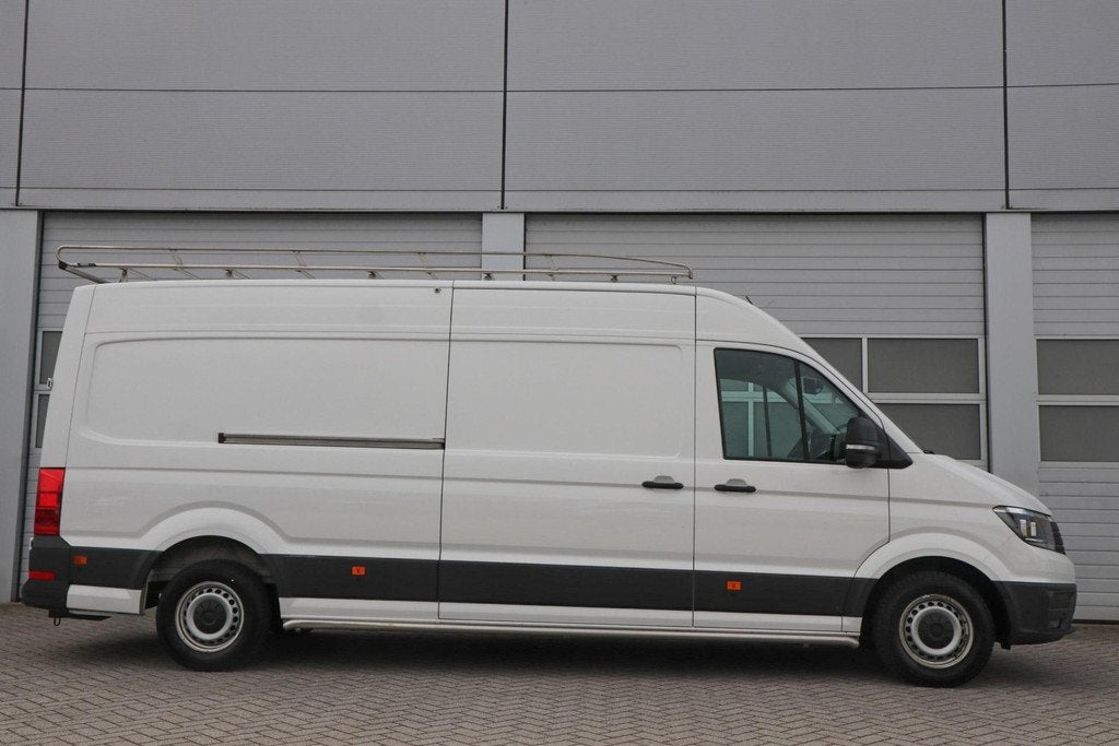 Volkswagen Crafter 35 2.0 TDI 140pk L4H3 Highline EURO VI |, Auto's, Bestelauto's, 12 maanden, Stof, Gebruikt, 4 cilinders