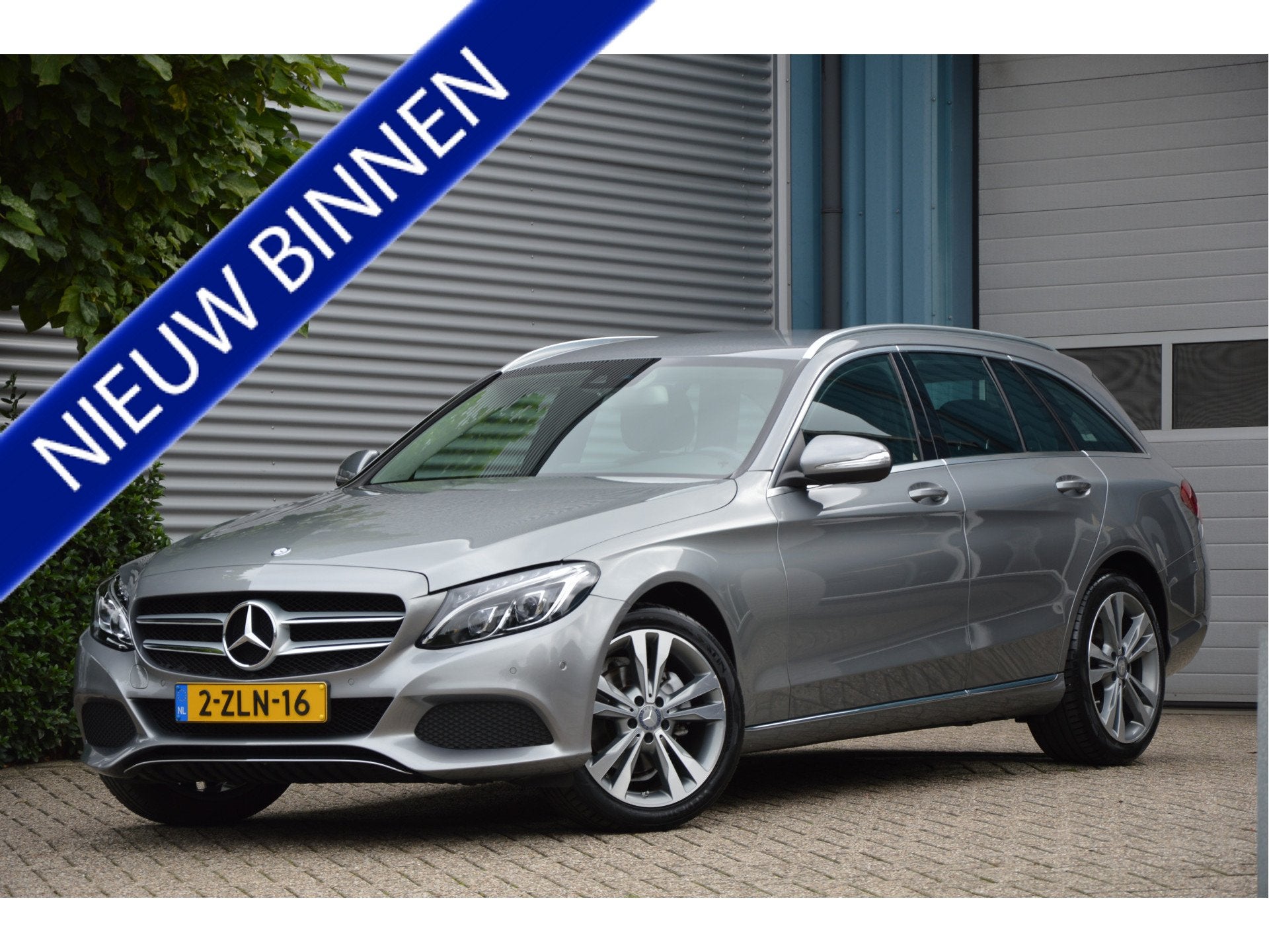 Mercedes-Benz C-Klasse Estate 200 Ambition AVANTGARDE | LED, Auto's, Achterwielaandrijving, Gebruikt, 4 cilinders, Leder en Stof