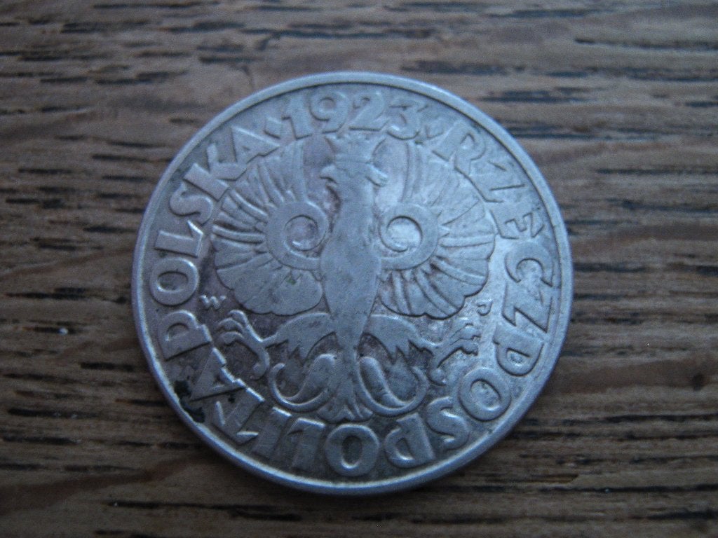Polen 1/2 Zloty of 50 Groszy 1923 #629, Ophalen of Verzenden, Polen, Losse munt