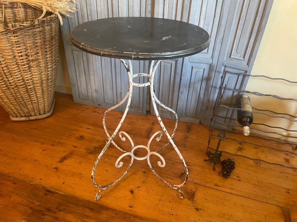 Schitterende Art Nouveau Tafeltje Bijzettafel Balkontafel, Ophalen of Verzenden