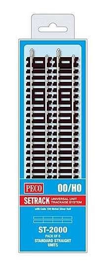 H0 - Code 100 - Rechte rail - L=168 mm, Overige merken, Gelijkstroom, Verzenden, Nieuw