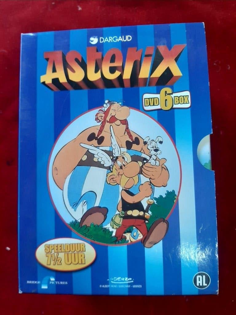 6 Dvd box , Asterix en Obelix, Avontuur, Verzamelbox, Verzenden, Alle leeftijden