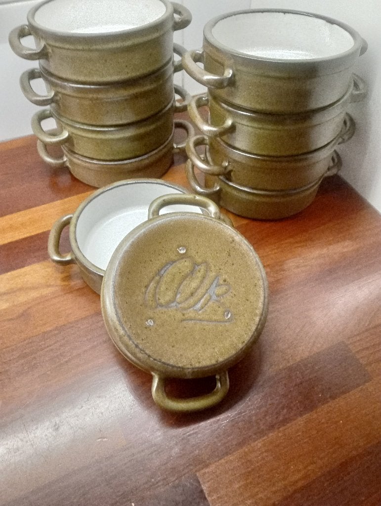 Lucie Bakker servies - soepkommen 10x, Ophalen, Gebruikt, Kom(men), Overige stijlen
