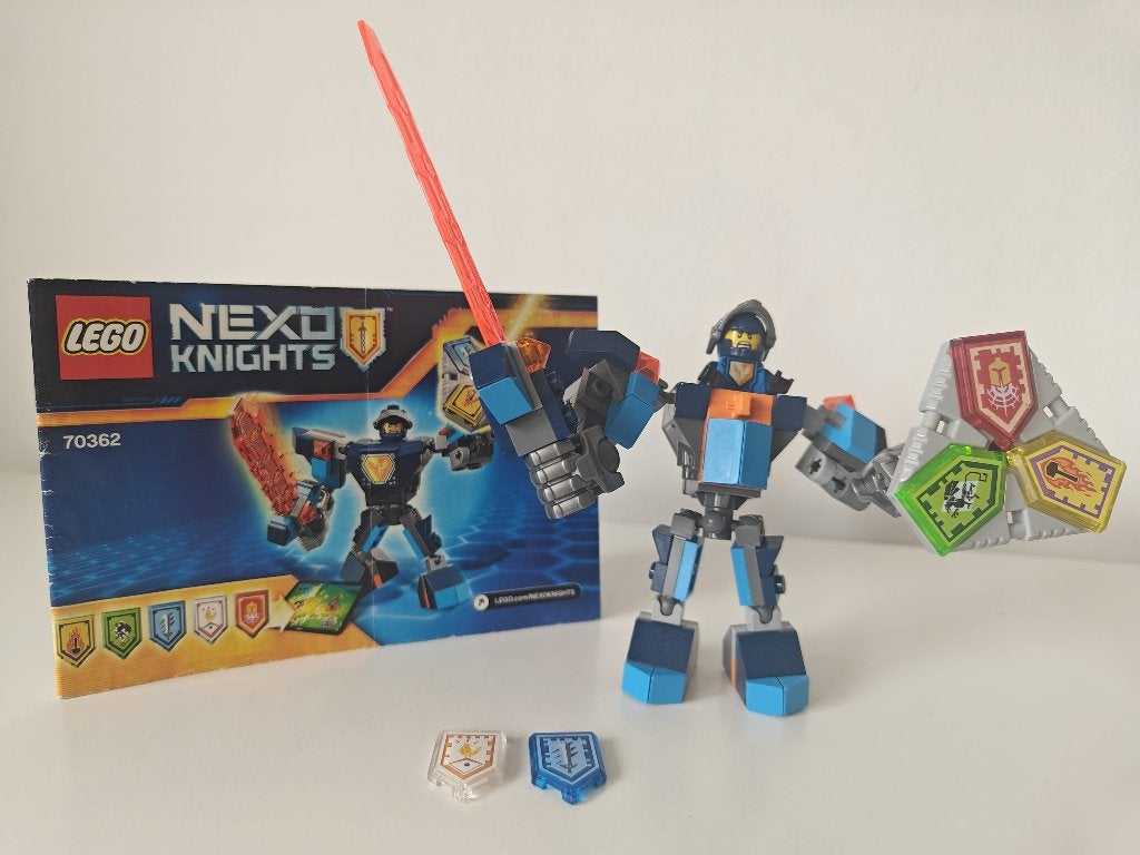 LEGO Nexo Knights 70362 – Battle Suit Clay (2017), Gebruikt, Overige thema's, Lego, Ophalen of Verzenden