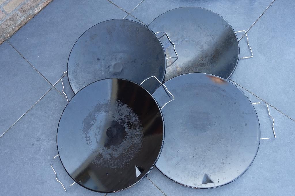 Losse Cadac skottelbraai BBQ onderdelen pan + Branders + Tas, Tuin en Terras, Gasbarbecues, Ophalen of Verzenden, Gebruikt