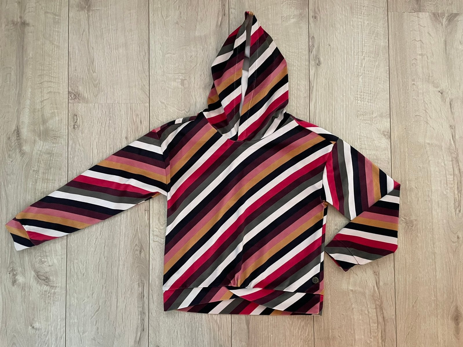 Gave zachte hoodie capuchontrui Like Flo 140, Ophalen of Verzenden, Zo goed als nieuw, Meisje, Trui of Vest