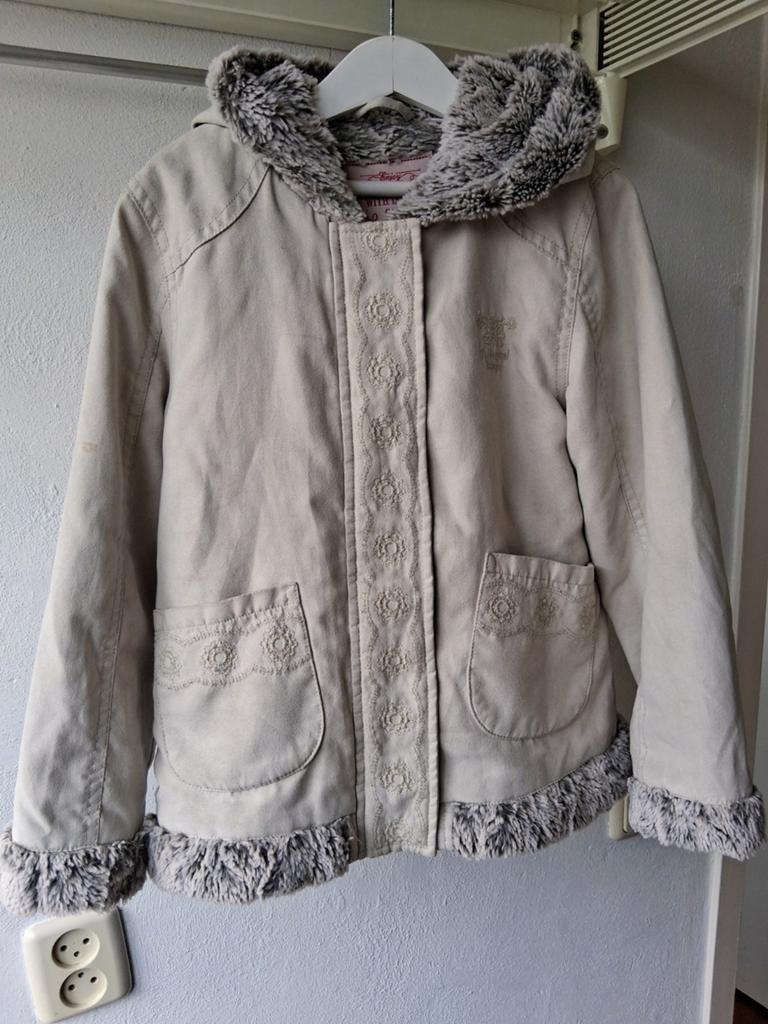 Tussenjas 128 Palomino, Kleding | Dames, Grote Maten, Zo goed als nieuw, Jas of Mantel, Beige, Ophalen of Verzenden
