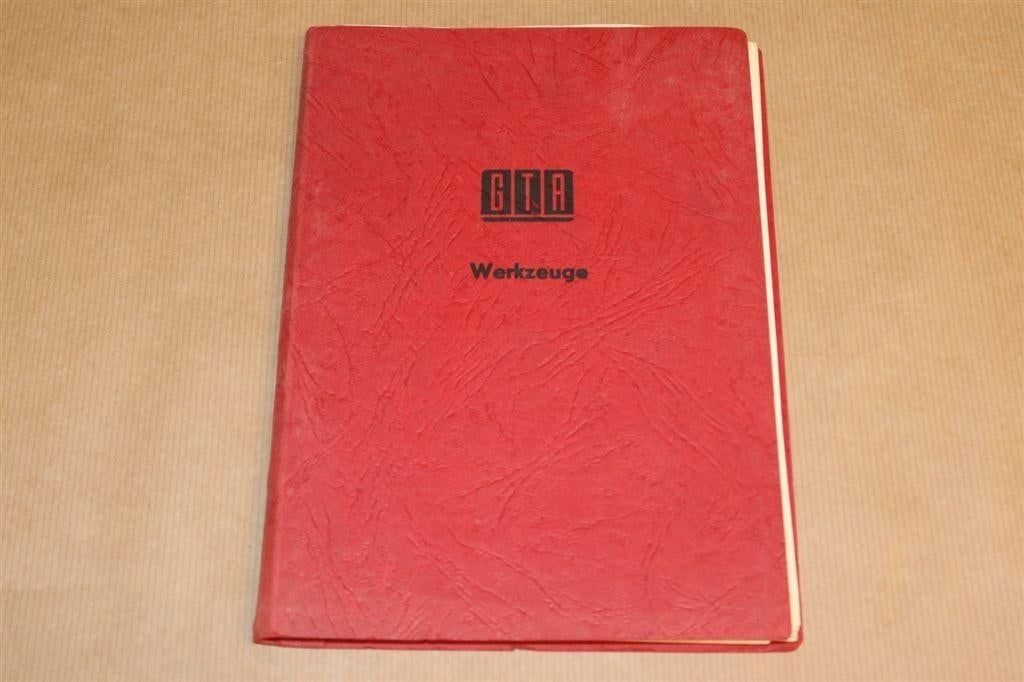 Oude catalogus - GTA gereedschappen typemachine, Boeken, Catalogussen en Folders, Ophalen of Verzenden, Gelezen