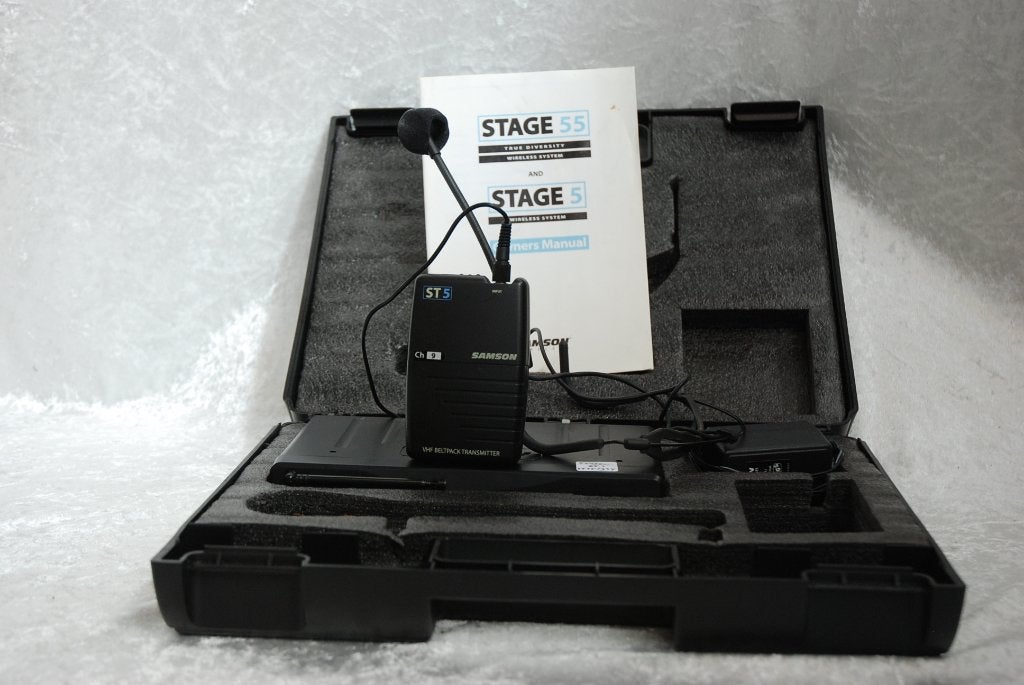 Samson Stage 55 draadloos microfoon systeem SR5  <25251934>, Gebruikt, ., Samson, .