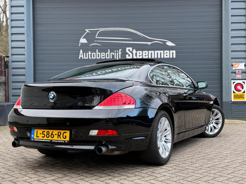 BMW 6-serie 630i | Memory | Pano | Carplay | Stoelverw., Auto's, Automaat, Achterwielaandrijving, Gebruikt, Zwart