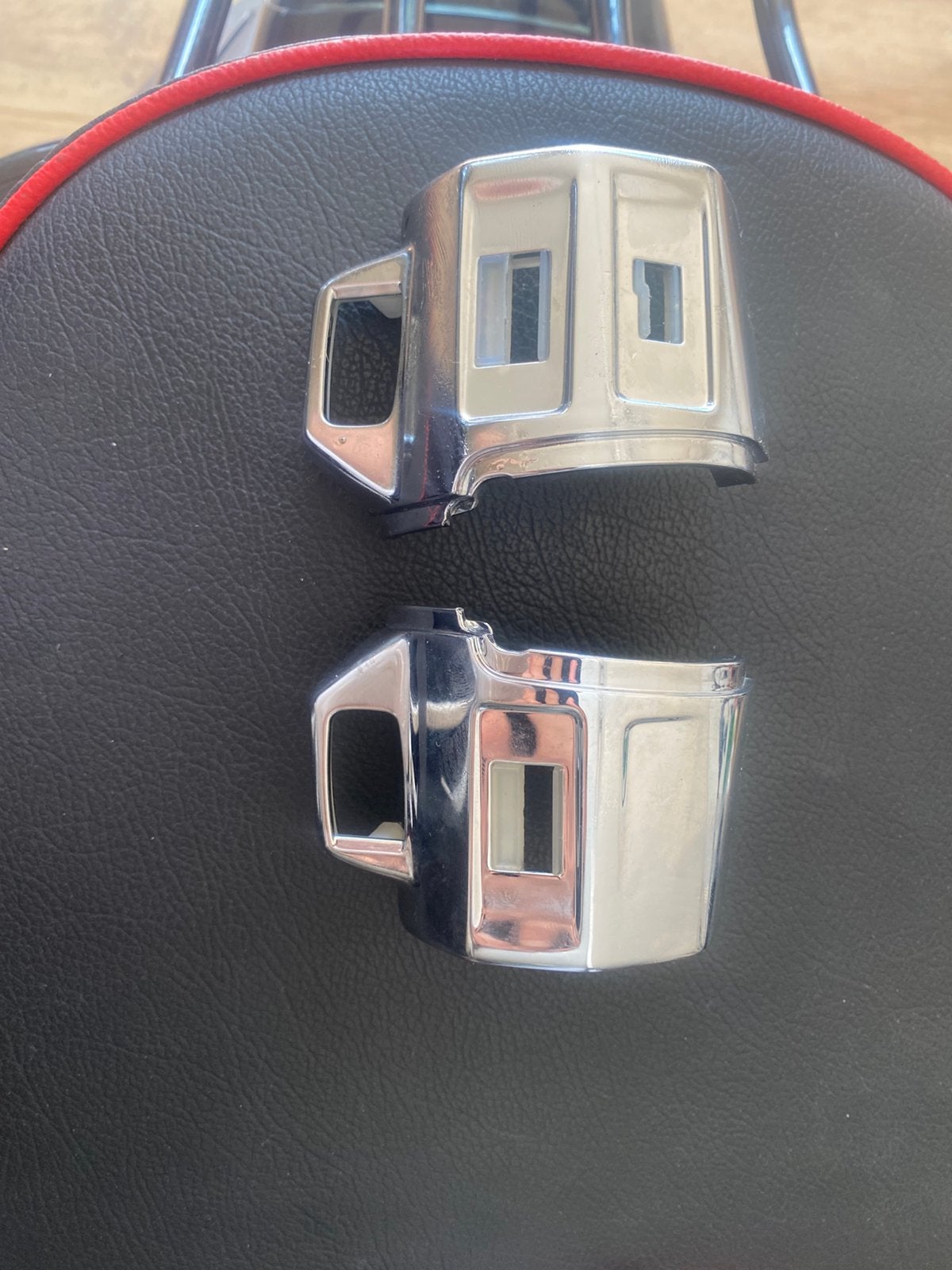 Glans chrome vespa sprint/primavera voorkant stuurschakelaar, Ophalen, Nieuw, Overige typen, Overige merken