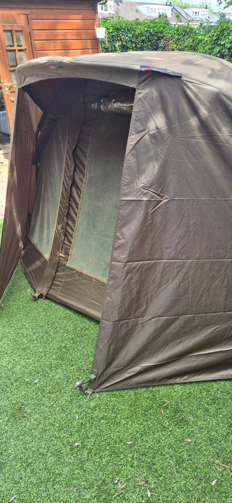 JRC Defender Peak 1-Man Bivvy + grondzeil, Watersport en Boten, Verzenden, Zo goed als nieuw, Overige typen