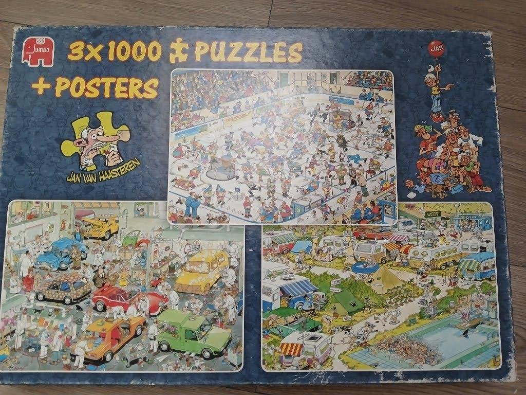 Jan van Haasteren puzzel, Ophalen of Verzenden, 500 t/m 1500 stukjes, Gebruikt, Legpuzzel