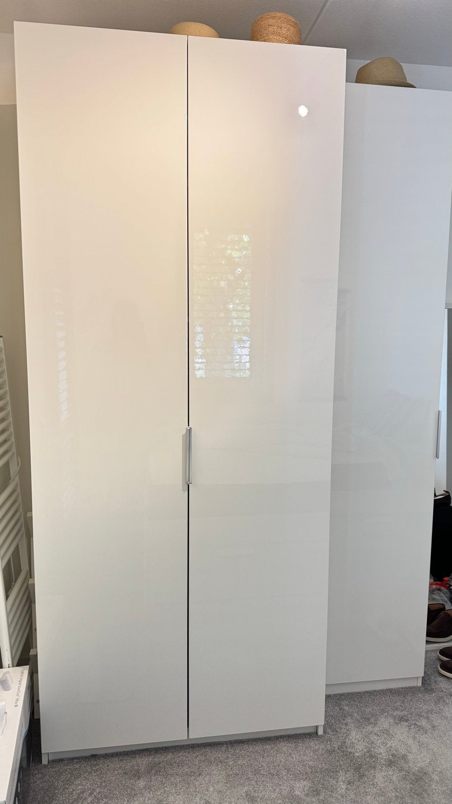 IKEA Pax Kastencombinatie - Wit Hoogglans, Huis en Inrichting, Ophalen, Gebruikt, 100 tot 150 cm, 200 cm of meer