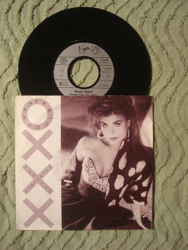 Paula Abdul 7" Vinyl Single: ‘Forever your girl’ (D), Ophalen of Verzenden, Gebruikt, Pop