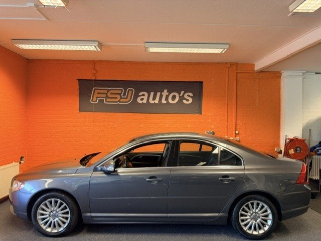 Volvo S80 2.5 T SUMMUM / AUTOMAAT / TOPSTAAT !, Stof, Zwart, 2521 cc, Bedrijf