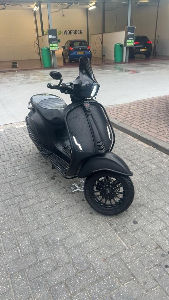 Vespa Sprint 4T Bromscooter Zonder WOK, Ophalen, Gebruikt, Overige modellen, Maximaal 45 km/u