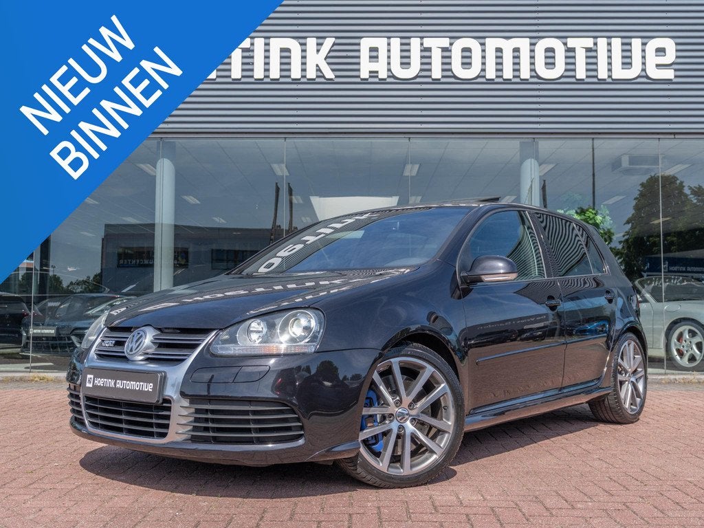 Volkswagen Golf 3.2 R32 | Shuif-kantel dak | Milltek | Nette, Stof, Gebruikt, Zwart, 3189 cc
