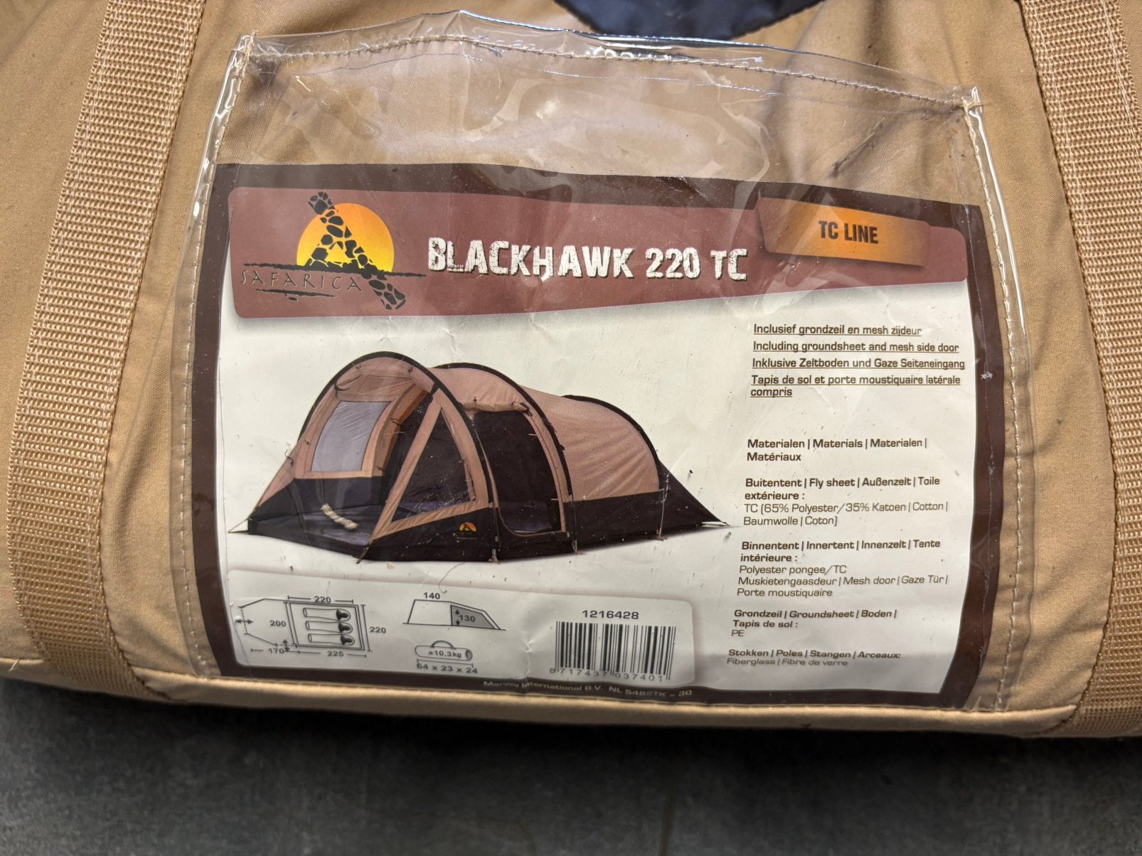 Blackhawk 220 TC, Ophalen