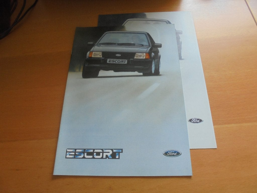 brochure Ford Escort  1986, Ophalen of Verzenden, Nieuw, Ford