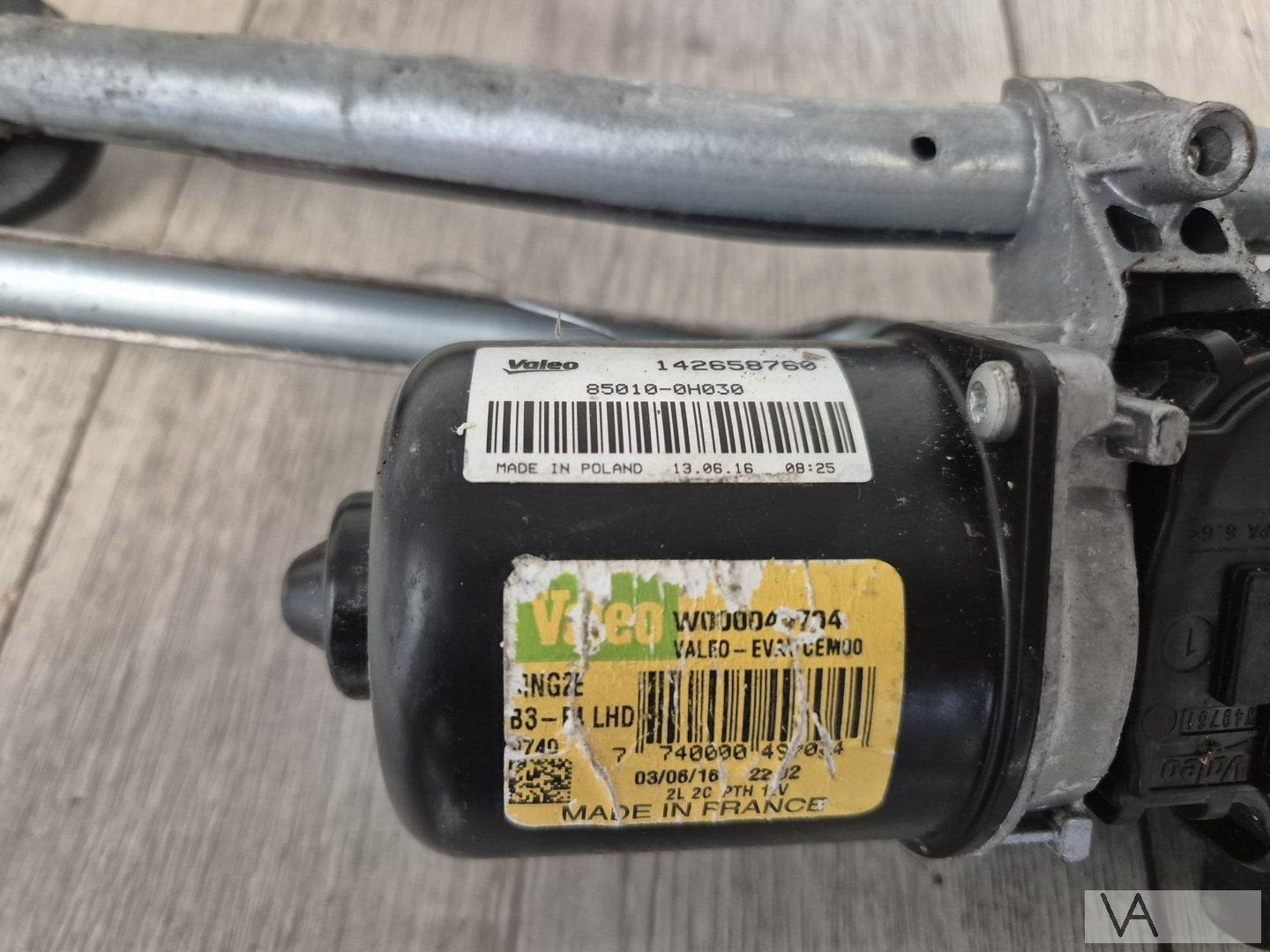 Ruitenwisser mechaniek + motor Peugeot 108 Citroen C1 aygo, Gebruikt, -, -, Ophalen of Verzenden