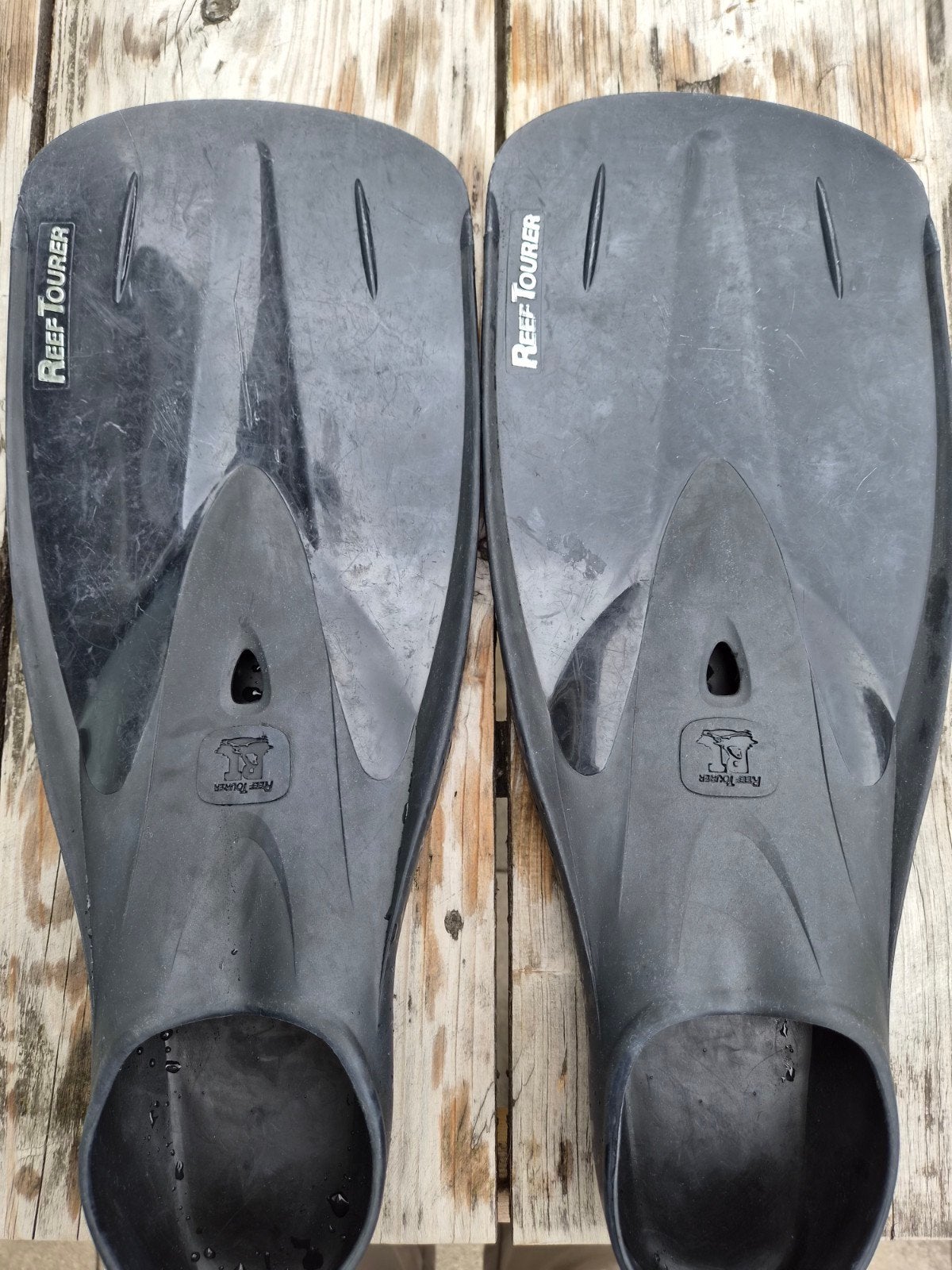 Reef Tourer duikflippers maat 36-38 – Goede staat, Ophalen of Verzenden, Gebruikt, Zwem- of Duikvliezen