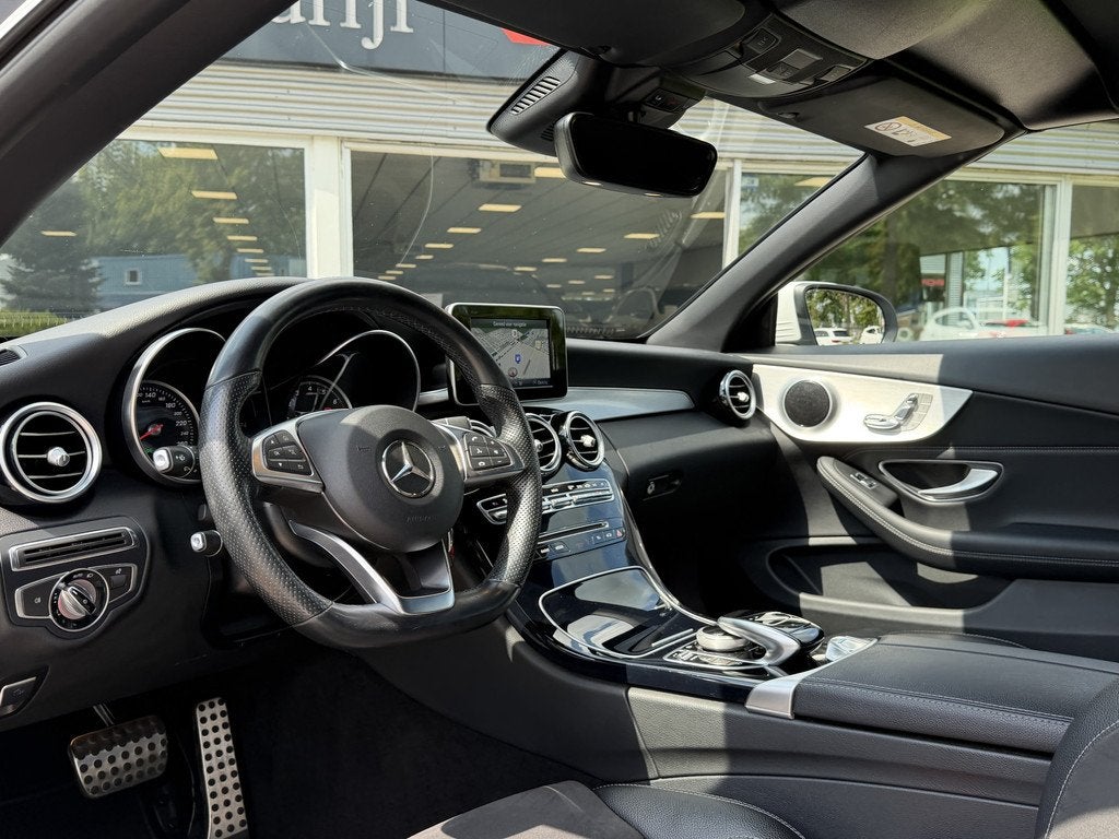 Mercedes-Benz C-Klasse Cabrio 200 AMG-Line | Memory | ILS |, Auto's, Automaat, Achterwielaandrijving, 4 cilinders, 4 stoelen