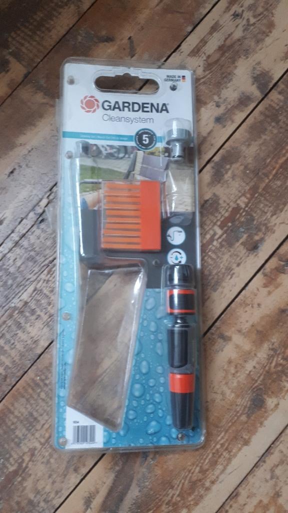 NIEUW IN VERPAKKING: bijna compleet Gardena cleansystem, Tuin en Terras, Ophalen of Verzenden, Nieuw