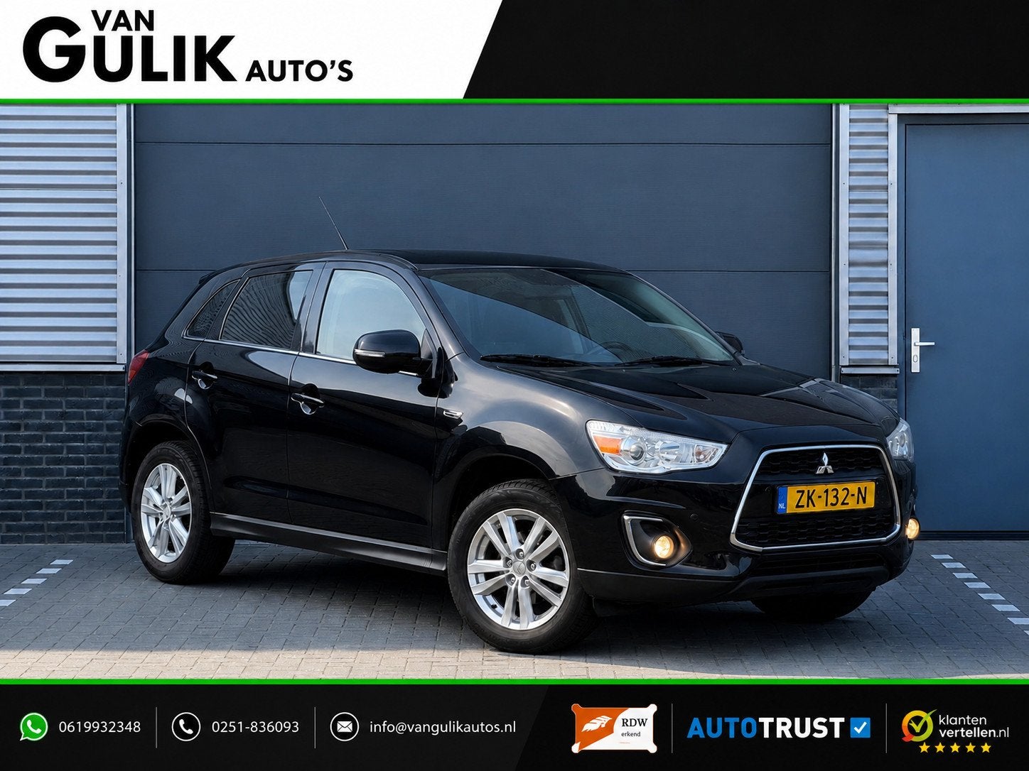 Mitsubishi ASX 1.6 Cleartec Intense | Cruise control | Stoel, Voorwielaandrijving, Euro 5, Gebruikt, 4 cilinders