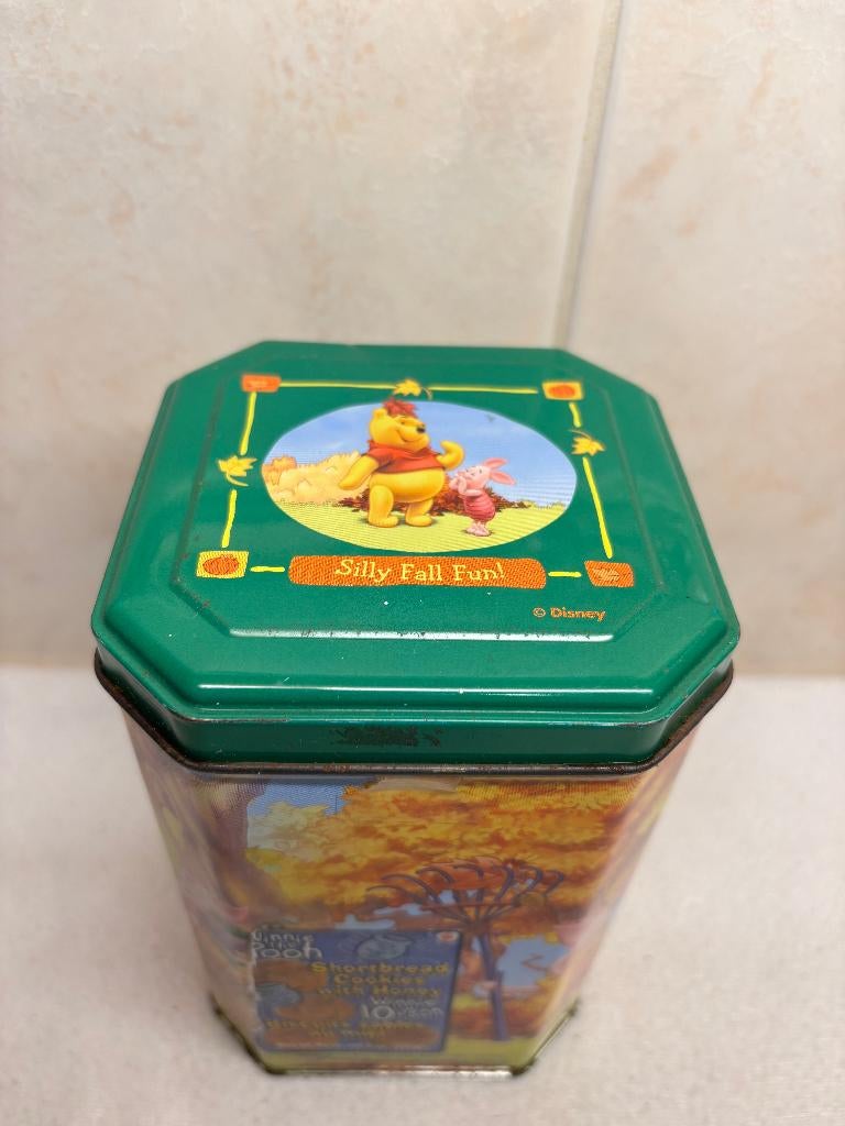 Blikken Koek Trommel Winnie The Pooh (1), Antiek en Kunst, Ophalen of Verzenden