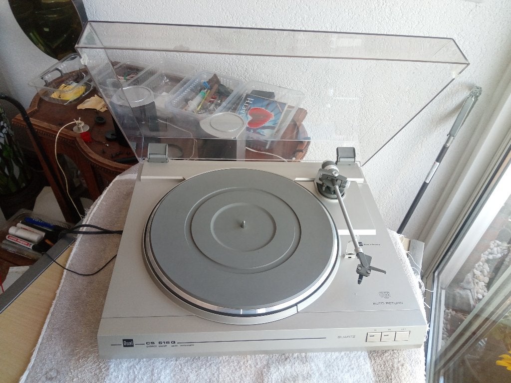 Platenspeler Dual CS 616 Q D.D.in zeer goede staat., Overige merken, Gebruikt, Automatisch, Ophalen of Verzenden