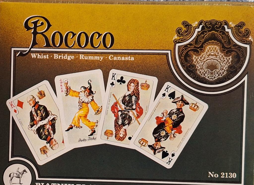 Piatnik Rococo Speelkaarten - Historische Figuren, Ophalen of Verzenden