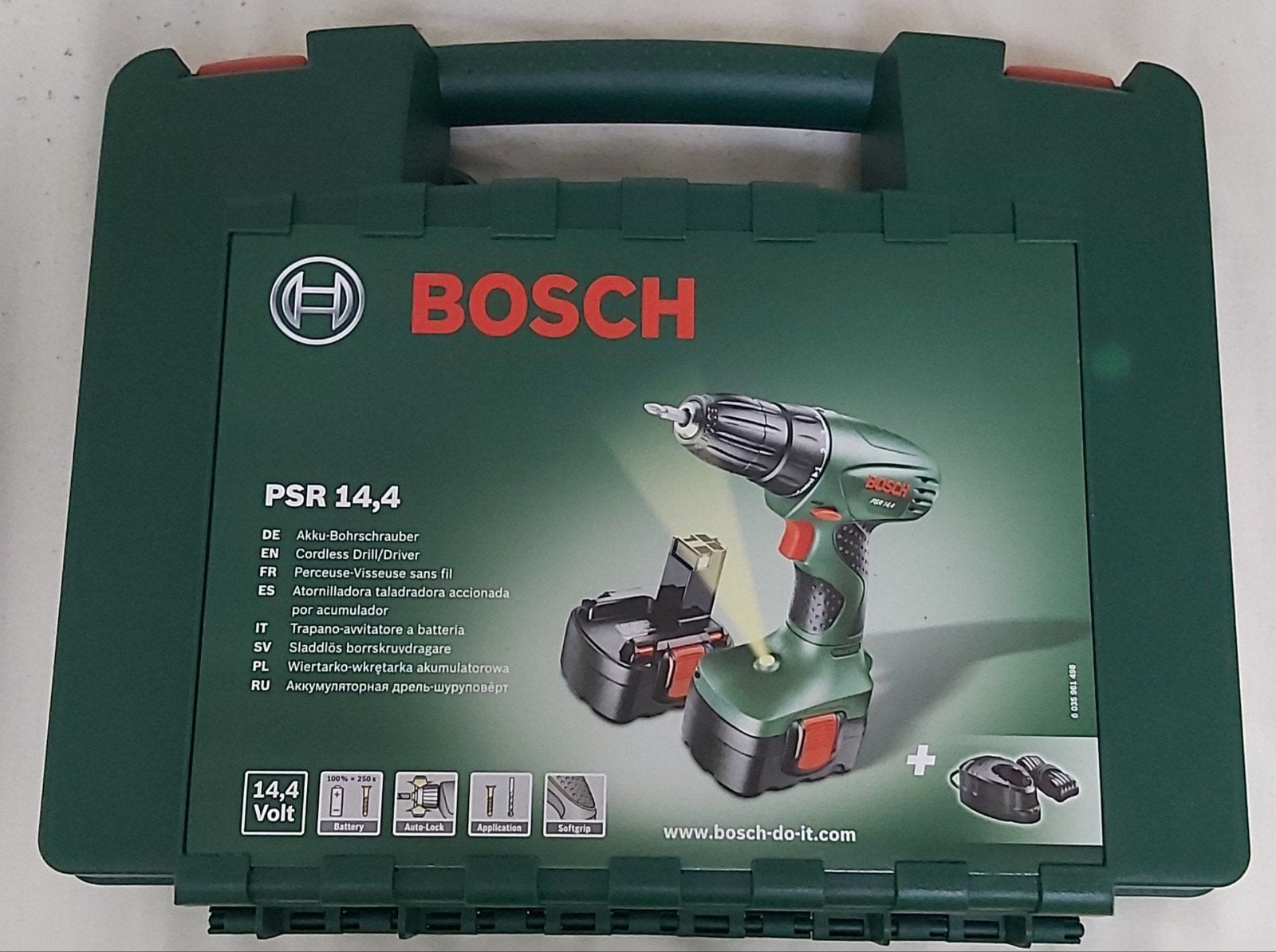 Bosch PSR 14,4 weinig gebruikt. Boormachine schroefmachine, Ophalen of Verzenden, Zo goed als nieuw, Boor- en Schroefmachine