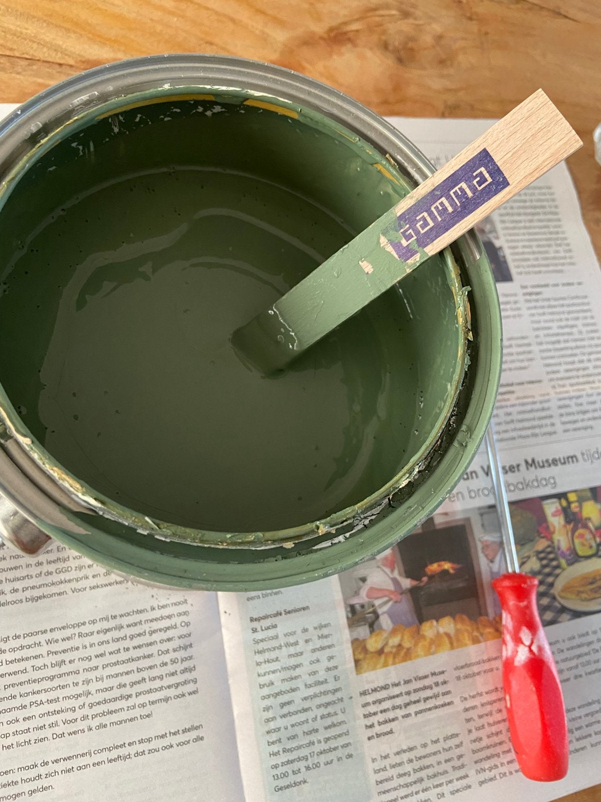 Muurverf gamma, Ophalen, Gebruikt, Verf, Minder dan 5 liter