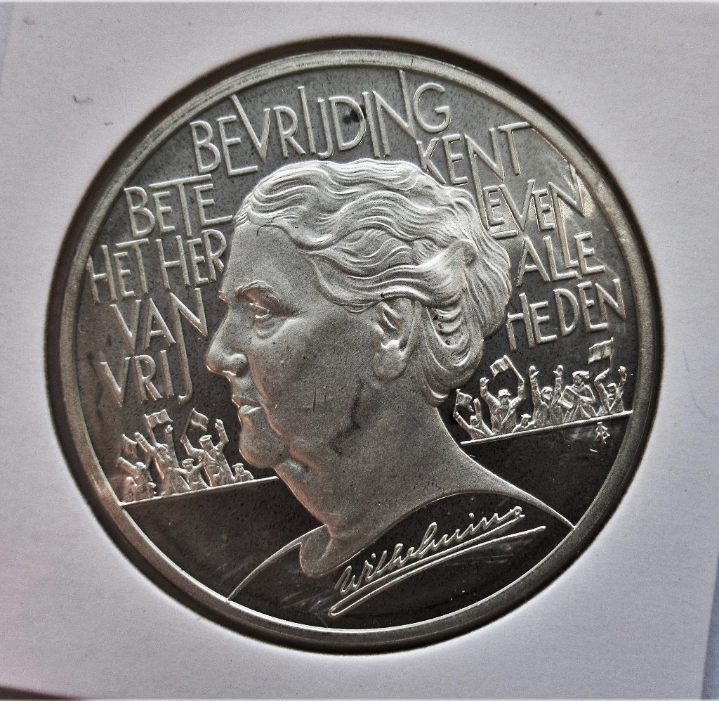 Nederland 25 ecu 1995, Postzegels en Munten, Verzenden, Koningin Beatrix, Overige waardes, Zilver