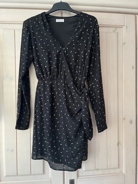 Zwart Loavies jurkje, Kleding | Dames, Jurken, Zo goed als nieuw, Maat 36 (S), Zwart, Boven de knie, Ophalen of Verzenden