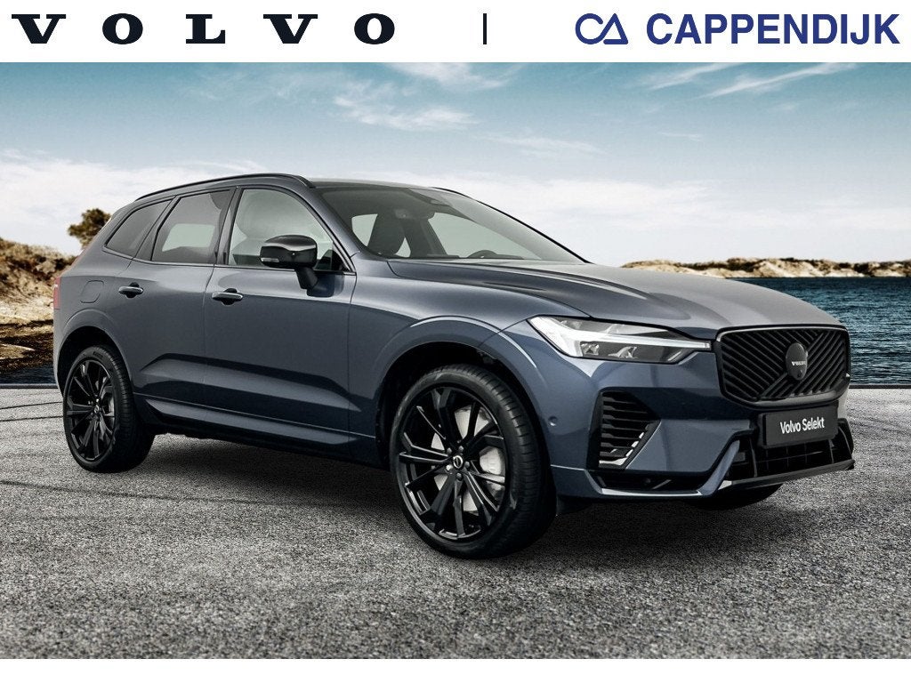 Volvo XC60 T6 AWD GT Plus Black Edition Recharge (bj 2026), Auto's, Automaat, 4 cilinders, 1969 cc, Blauw