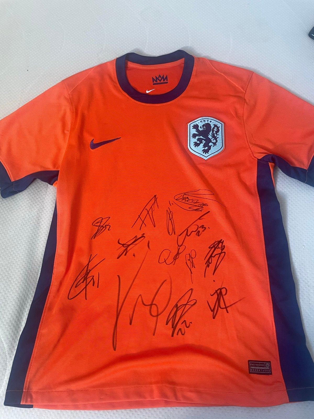 Gesigneerd Nederlands Elftal Shirt - Nieuwstaat, Maat L, Ophalen of Verzenden, Nieuw, Shirt