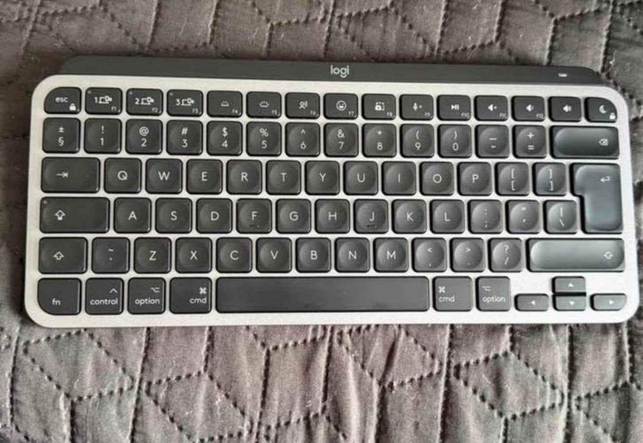 LOGITECH MX Keys Mini voor Mac Draadloos Toetsenbord Zwart, Computers en Software, Ophalen of Verzenden, Qwerty, Zo goed als nieuw